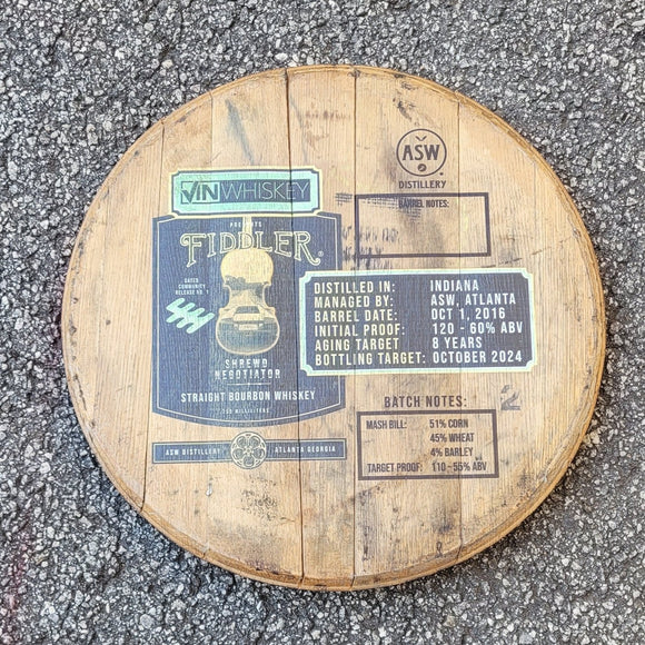 VINwhiskey Barrel Head