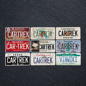 Car Trek: The Definitive Collection License Plate Bundle