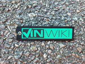 VINwiki Woven Keychain