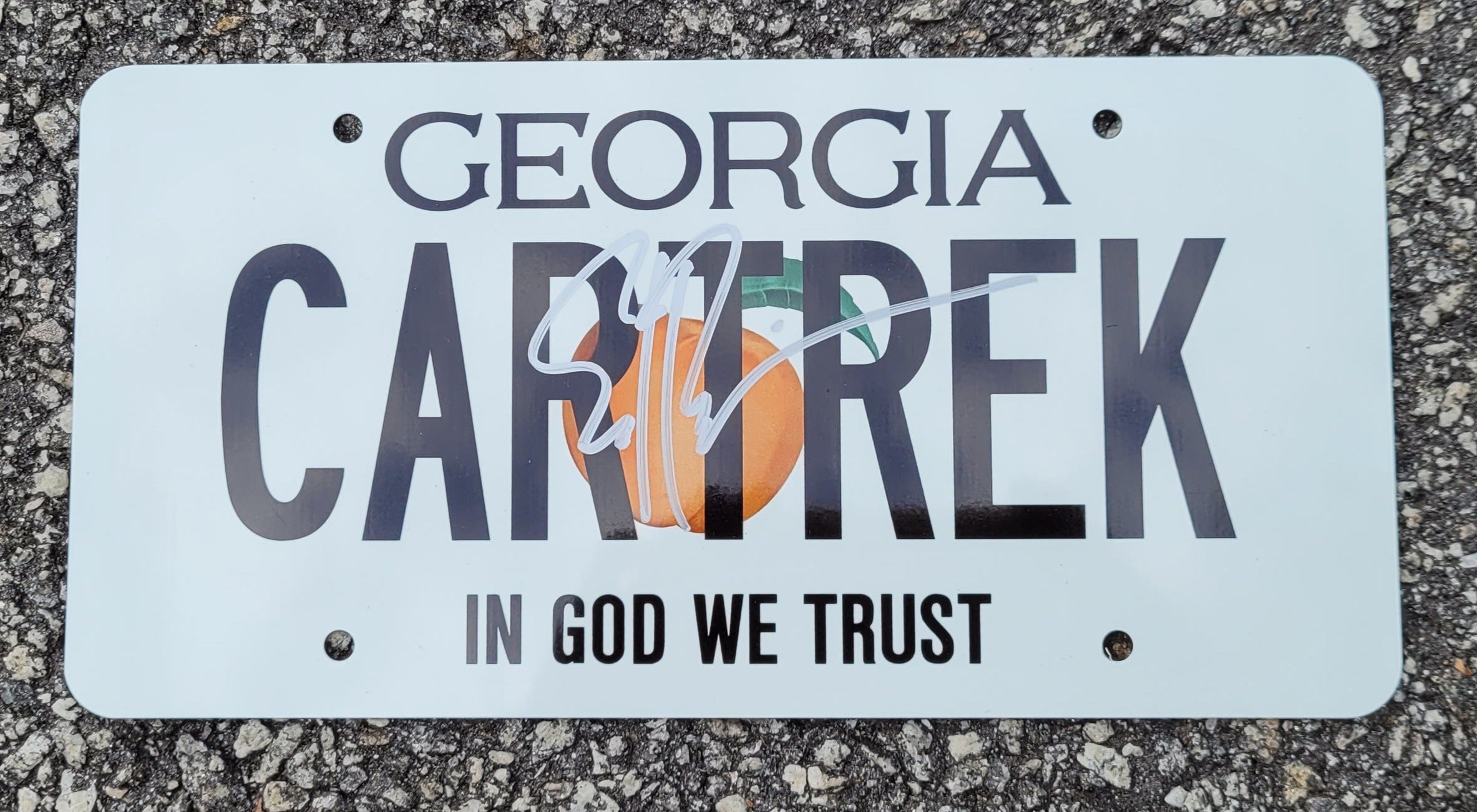 Ado オリジナルプレート　ジョージア GEORGIA BULLDOGS Vintage License Plate Frame a10261 | eBay