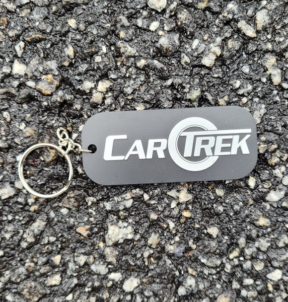CarTrek 3D Logo Keychain