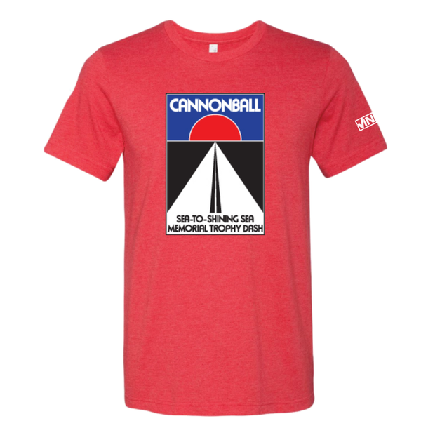 Cannonball Logo Shirt - Red – VINwiki Online Store